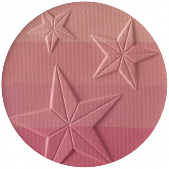 amazon venda quente forma de estrela mulit cor bochecha maquiagem blush